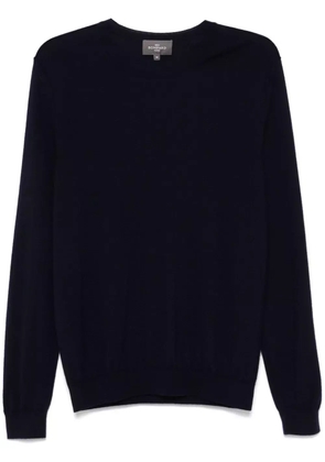 BOMPARD extrafine round neck sweater - Blue