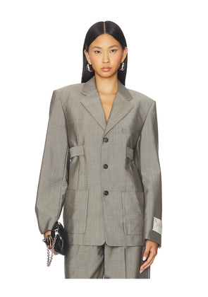 Alexander Wang Blazer in Grey. Size L. Also in M, S, XS.