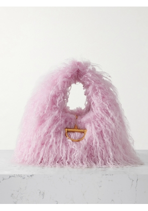 Gucci - Softbit Shearling Tote - Pink - One size