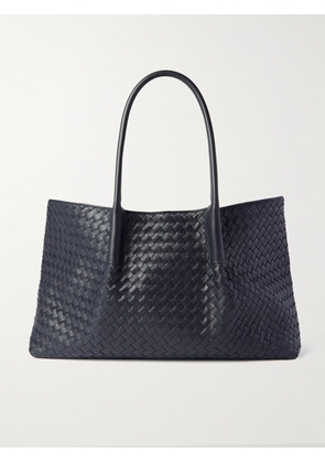 Bottega Veneta - Pinacoteca Reversible Intrecciato Leather Tote - Blue - One size