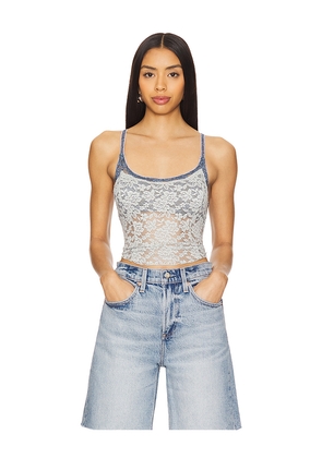 Free People All Day Lace Cami in Mint. Size M. Also in S, XS.