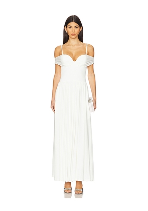 SIMKHAI Amarantha Off The Shoulder Dress in Ivory. Size M. Also in L.