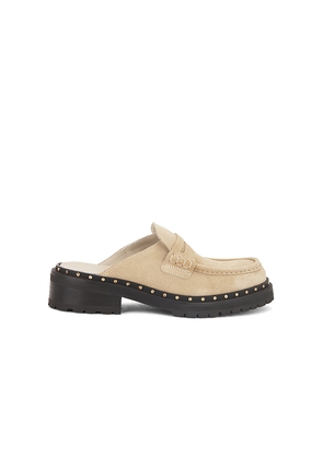 Golden Goose Jerry Rock Sabot Loafer in Tan. Size 35. Also in 37, 38, 39.