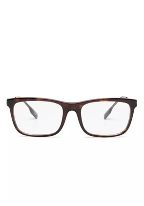 Burberry Eyewear rectangle-frame glasses - Brown