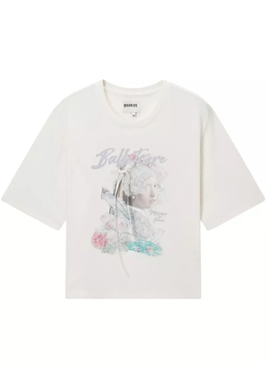 Musium Div. cotton T-shirt - Neutrals