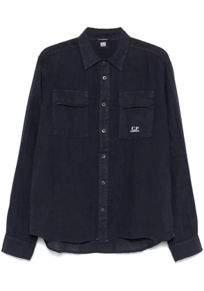 C.P. Company longsleeve linen shirt - Blue