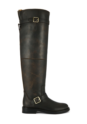 SIMKHAI Noah Boot in Chocolate. Size 36. Also in 37, 38, 39, 40.