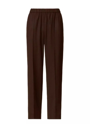 Fabiana Filippi elastic-waist side-seam trousers - Brown