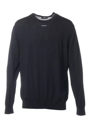 Prada Pre-Owned crew-neck sweater - Black