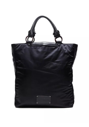 Ferragamo Pre-Owned 1990-2000s logo-patch tote bag - Black