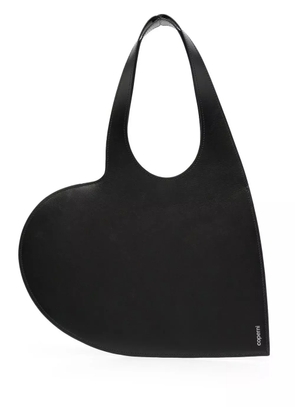 Coperni heart-shaped tote bag - Black