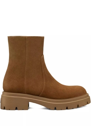 Stuart Weitzman Hudson Lite zipped boots - Brown