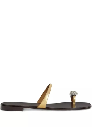Giuseppe Zanotti Icon Ring sandals - Gold