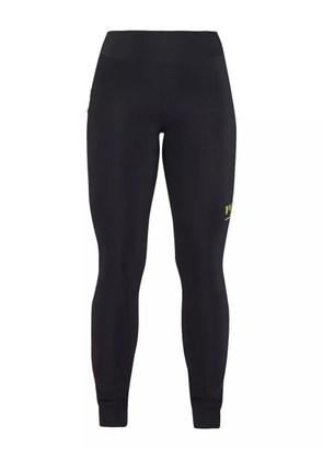 KARPOS logo-detail leggings - Black
