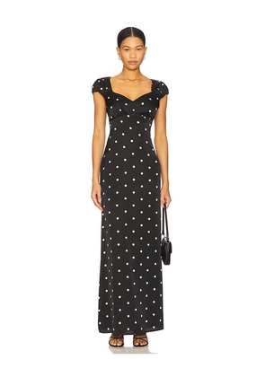 MORE TO COME Dorothy Maxi Dress in Black. Size M. Also in L, S, XS.