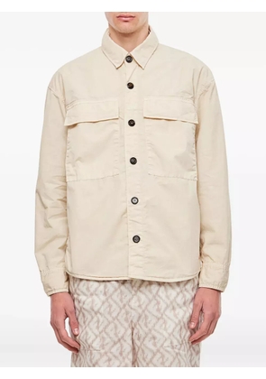 President’S button-down pocket shirt - Neutrals
