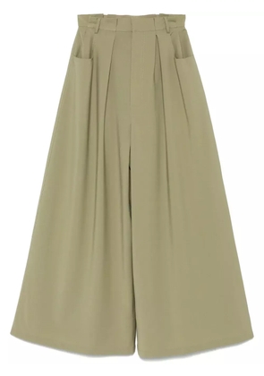 Tibi wide-leg trousers - Green