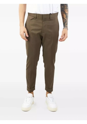 Low Brand Cooper cuffed trousers - Brown