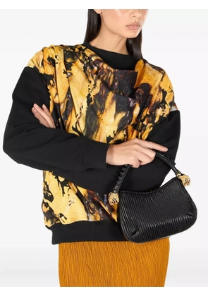 Roberto Cavalli leather tote bag - Black