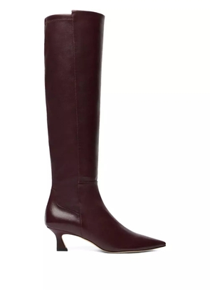 Stuart Weitzman 50mm 5050 Vinnie boots - Red