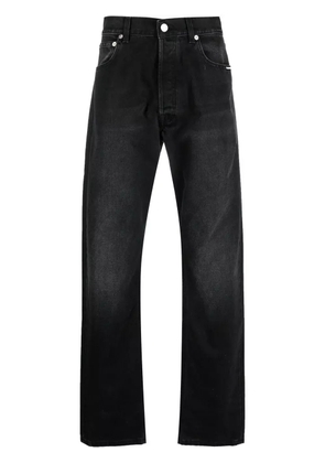 VTMNTS straight-leg cotton jeans - Black