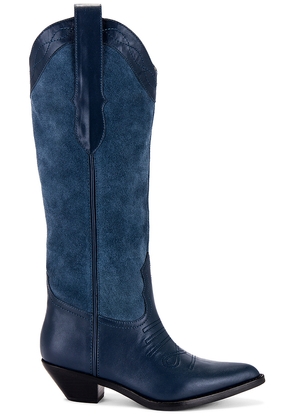 RAYE Cody Boot in Blue. Size 10. Also in 5.5, 6, 6.5, 7, 7.5, 8, 8.5, 9.