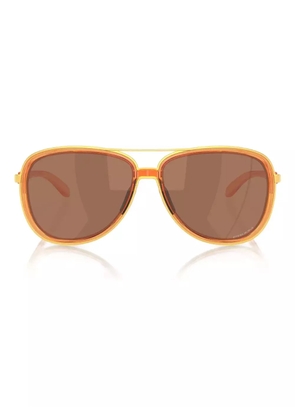 Oakley Split Time pilot-frame sunglasses - Orange