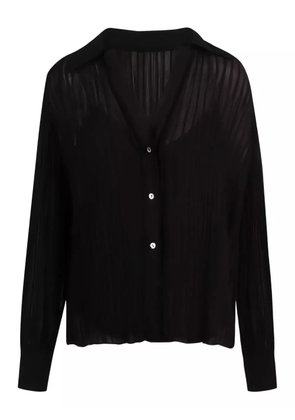 Vince pleated cardigan - Black