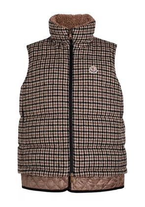 Moncler Touvet gilet - Brown