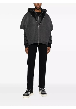 Moorer reversible hooded jacket - Grey
