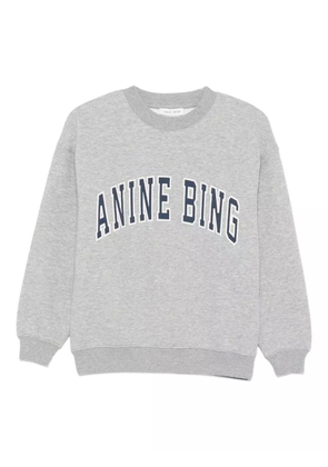 ANINE BING logo-print sweatshirt - Grey