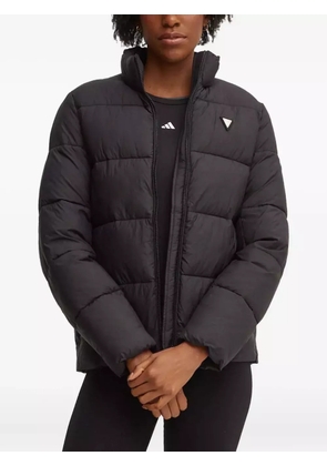 GUESS USA zip-up puffer jacket - Black