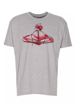 Vivienne Westwood Orb-print T-shirt - Grey