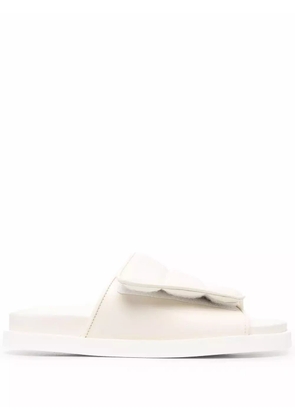 GIABORGHINI Gia 3 touch-strap sandals - Neutrals