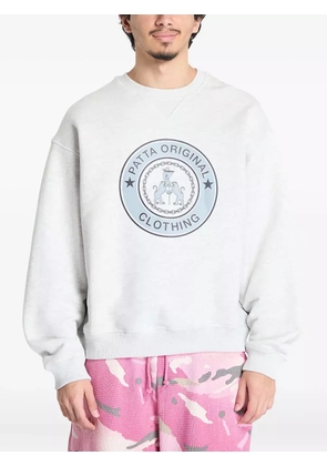 PATTA round-neck sweatshirt - Grey