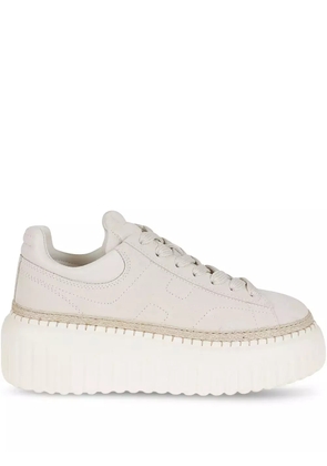 Hogan H-Stripes platform sneakers - Neutrals