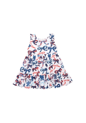 Pink Chicken Girls Kelsey Dress in Blue,Red. Size 3. Also in 2, 4.