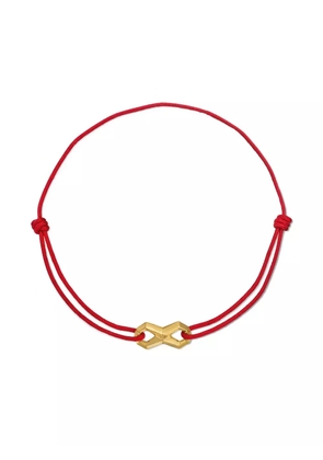 David Yurman 18kt yellow gold Infinity Link cord bracelet (9mm)