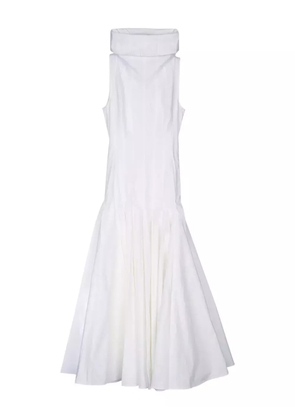 Jacquemus The Triana sleeveless midi dress - White