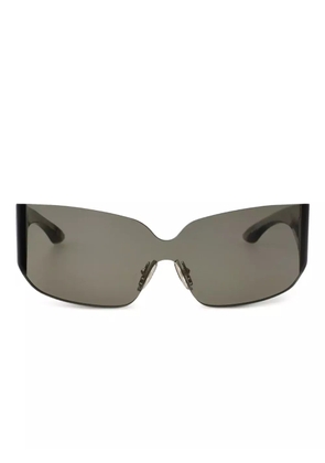 Balenciaga Eyewear Mono shield-frame sunglasses - Grey