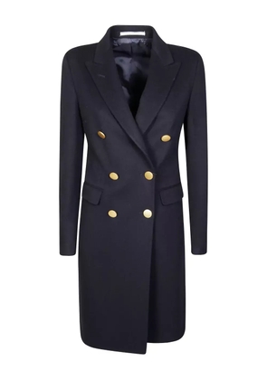 Tagliatore double-breasted coat - Blue