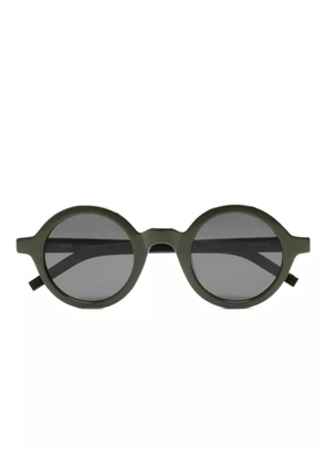 Kaleos Morhange round-frame sunglasses - Green