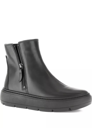 GABOR leather ankle boots - Black