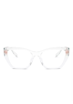 Michael Kors Puglia cat-eye glasses - White