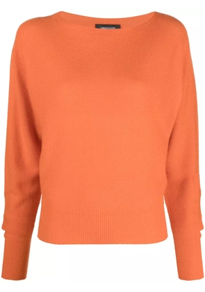 Fabiana Filippi long-sleeve cashmere jumper - Orange