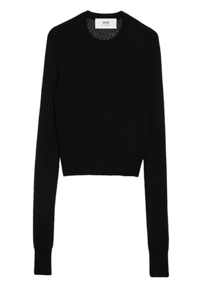 AMI Paris bouclé sweater - Black