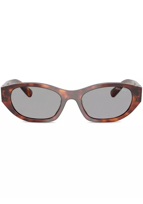 Miu Miu Eyewear tortoiseshell sunglasses - Brown