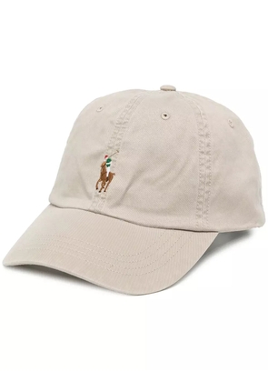 Polo Ralph Lauren logo-embroidered cotton cap - Brown