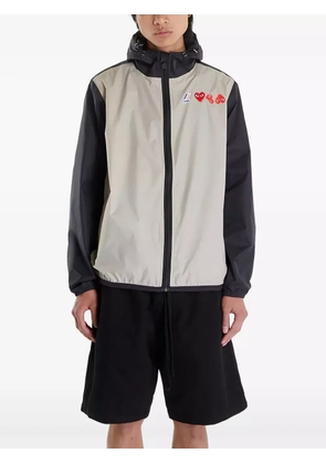 Comme Des Garçons Play x K-Way Claude hooded jacket - Neutrals