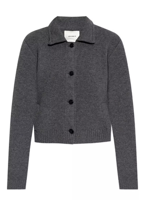 Lisa Yang buttoned ribbed cardigan - Grey